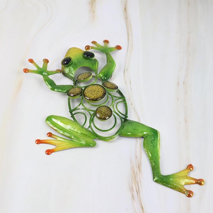 Metal Frog-EchoDecor