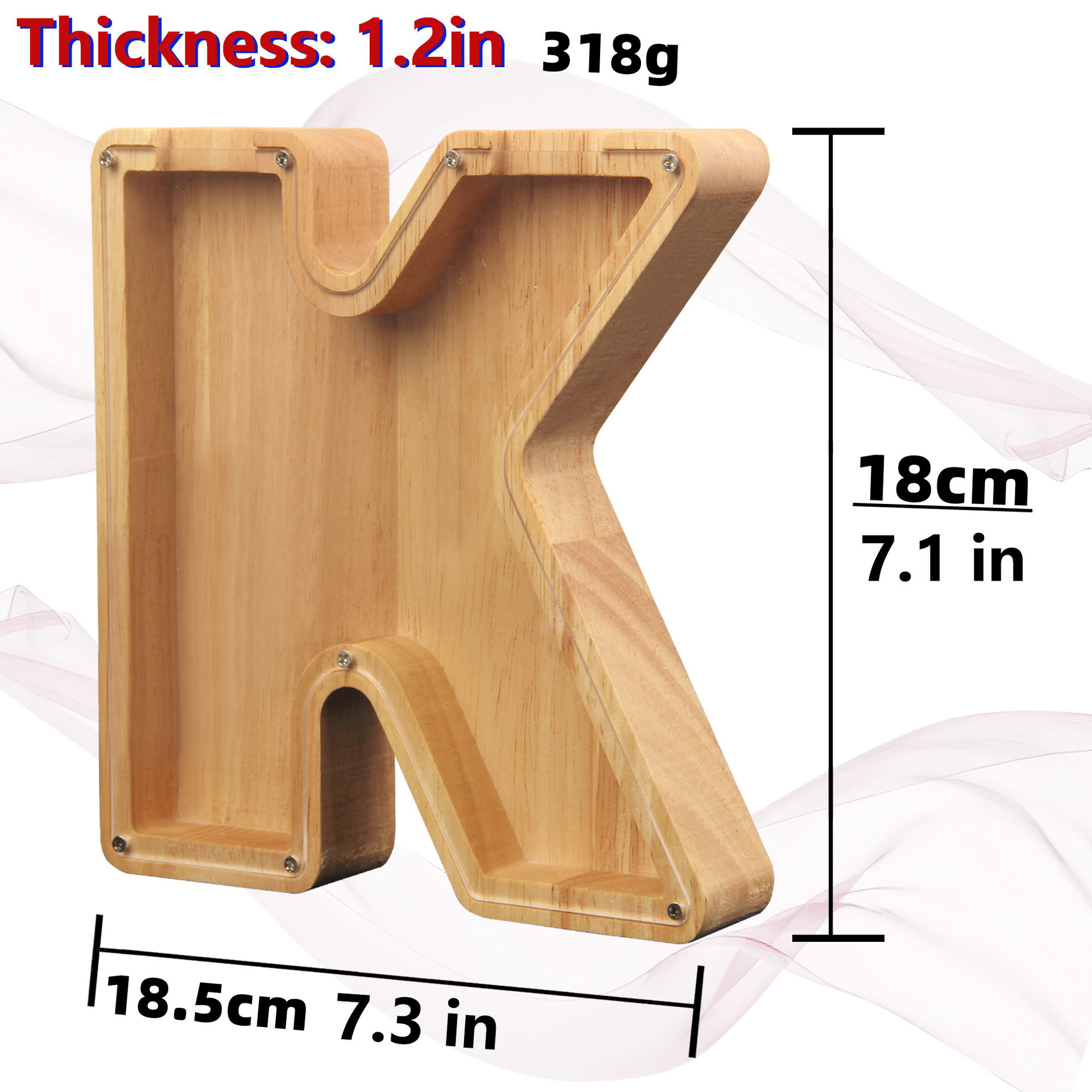 🔥 Last Day Promotion - Piggy Bank-Wood Gift For Kids-EchoDecor