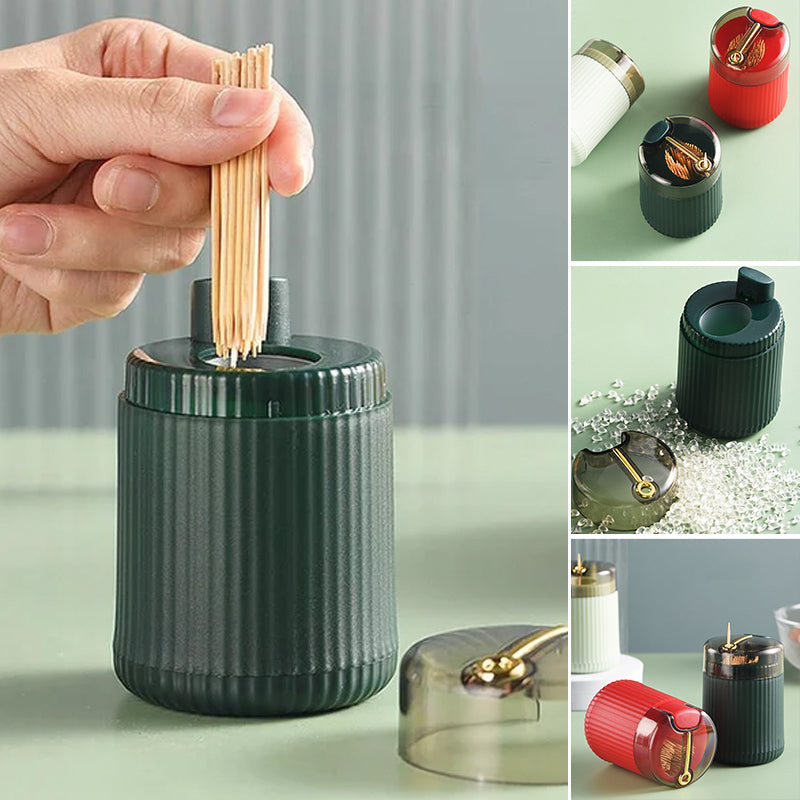 😛Pop-up Automatic Toothpick Dispenser-EchoDecor
