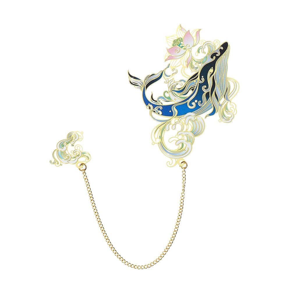 Luxury Metal Bookmark Mythical Beast Ancient Style-EchoDecor