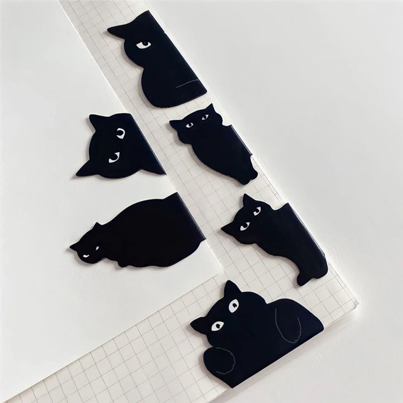 😺Magnetic Uncut Black Cat Bookmark-EchoDecor