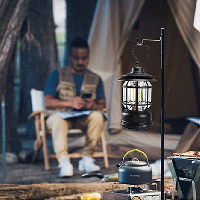 Portable Retro Camping Lamp-EchoDecor