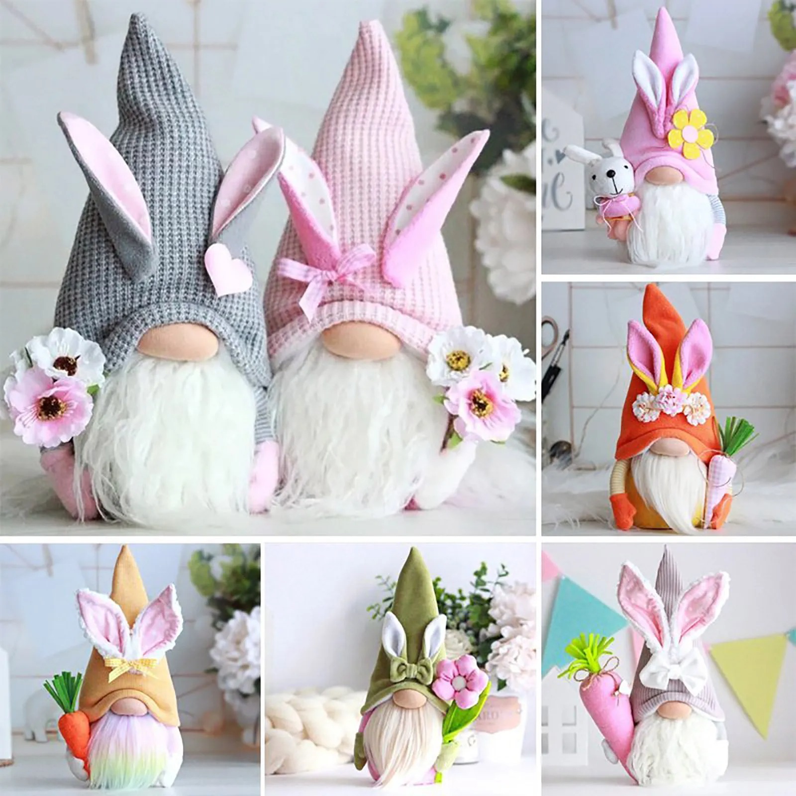🔥LAST DAY 50% OFF - Easter Bunny🎉GNOME DOLLS-EchoDecor
