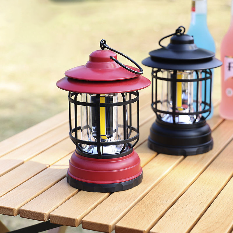 Portable Retro Camping Lamp-EchoDecor