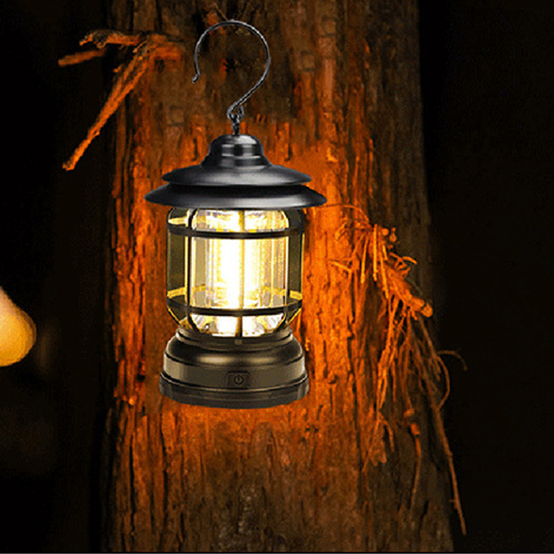 Portable Retro Camping Lamp-EchoDecor