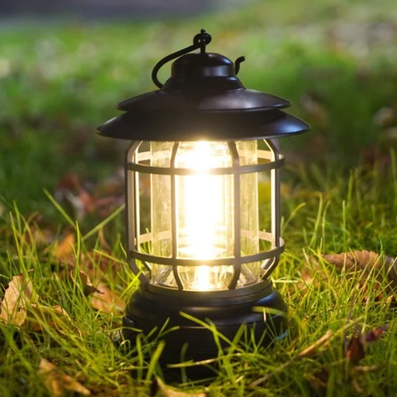 Portable Retro Camping Lamp-EchoDecor