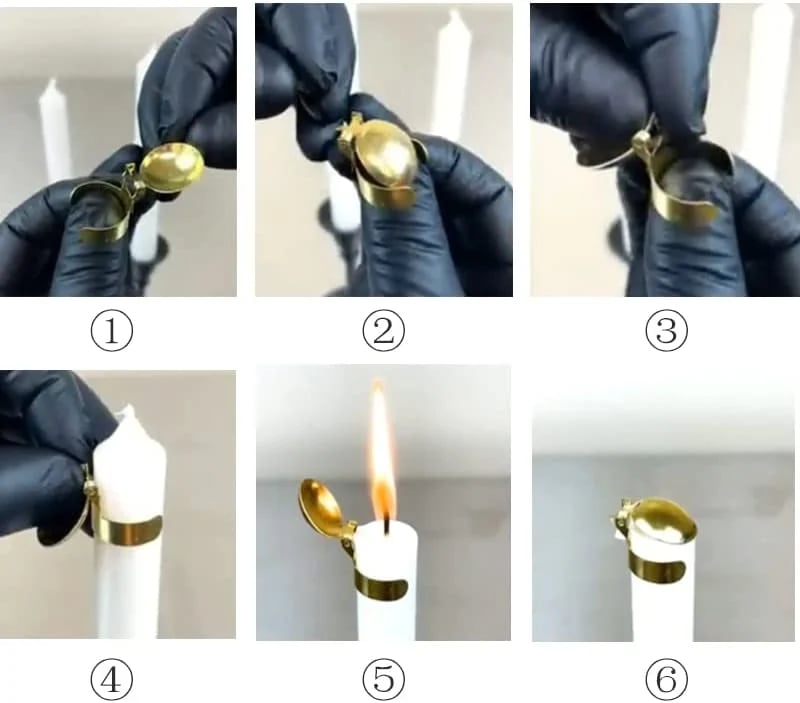 🔥2023 NEW YEAR SALE - Automatic Candle Extinguisher / Vintage Candle Decor-EchoDecor