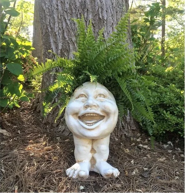 Mugglys Face Statue Planter - Happy New Year 50% OFF🎊-EchoDecor