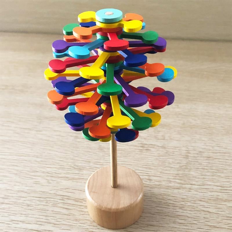 🍭 Wooden Lollipop Stress Relief Toy🎁-EchoDecor