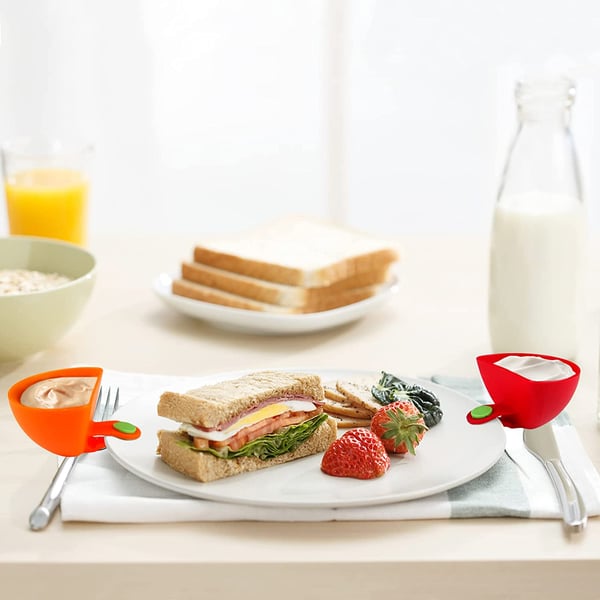 🍟Dip Clip Bowl Plate Holder（4 Pcs/Set）-EchoDecor