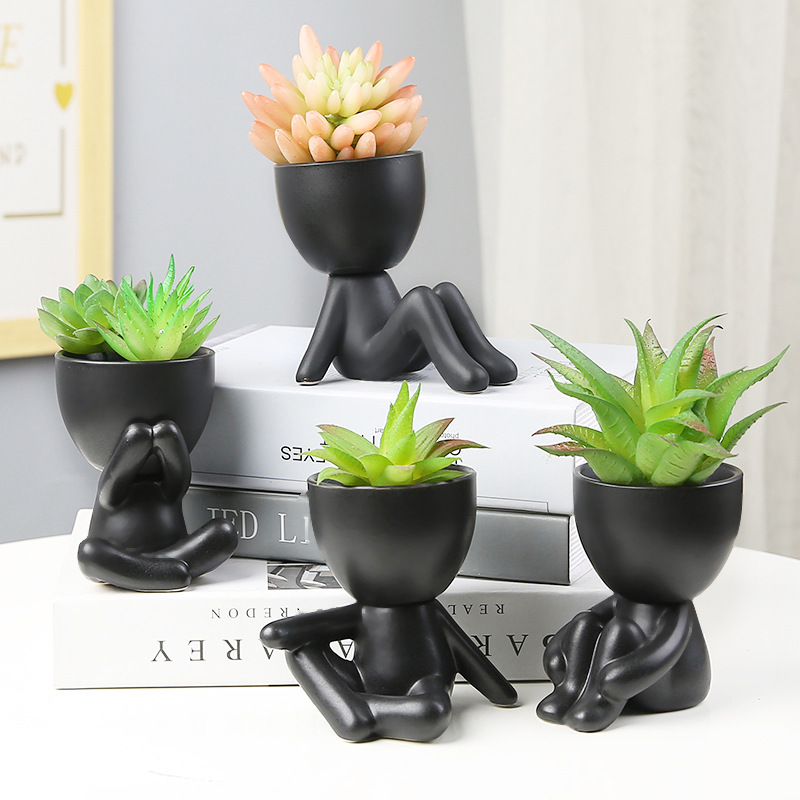 ✨Cute Decorations-🎍Small Decorative Pots for Plants-EchoDecor