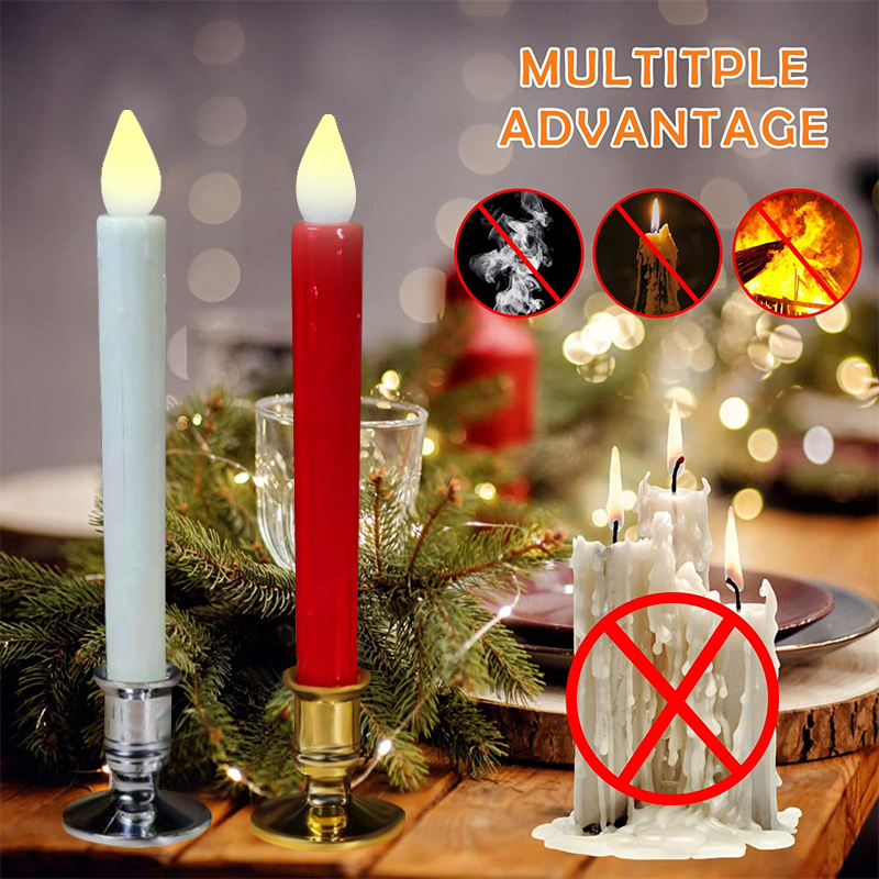 🔥Hot Sale-New Simulation Flameless LED Electronic Candles-EchoDecor