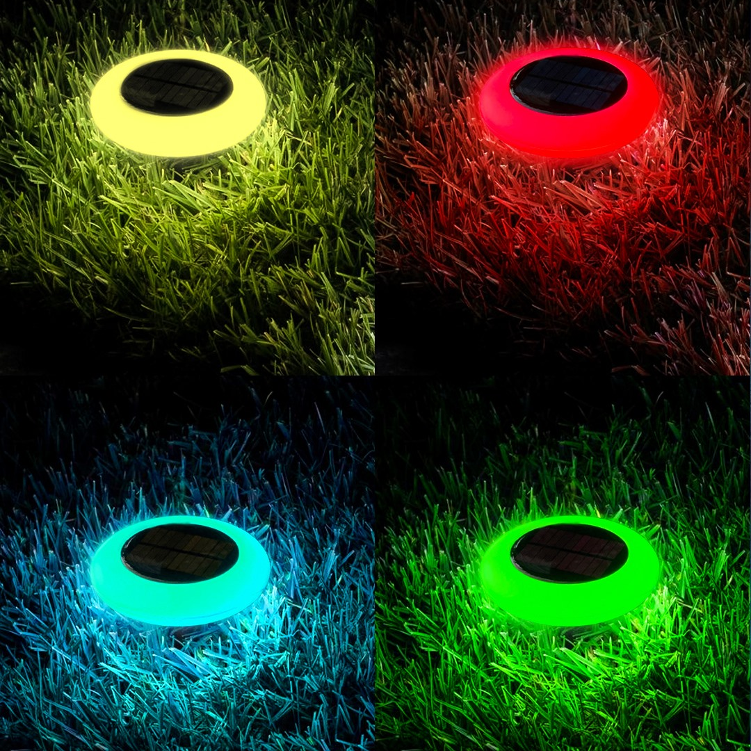✨Perfect home upgrade 👍Solar lights outdoor led colorful lights 🌈-EchoDecor