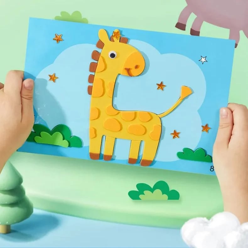 🔥LAST DAY 50% OFF-Cartoon EVA Sticker Toys - BUY 2 FREE SHIPPING-EchoDecor