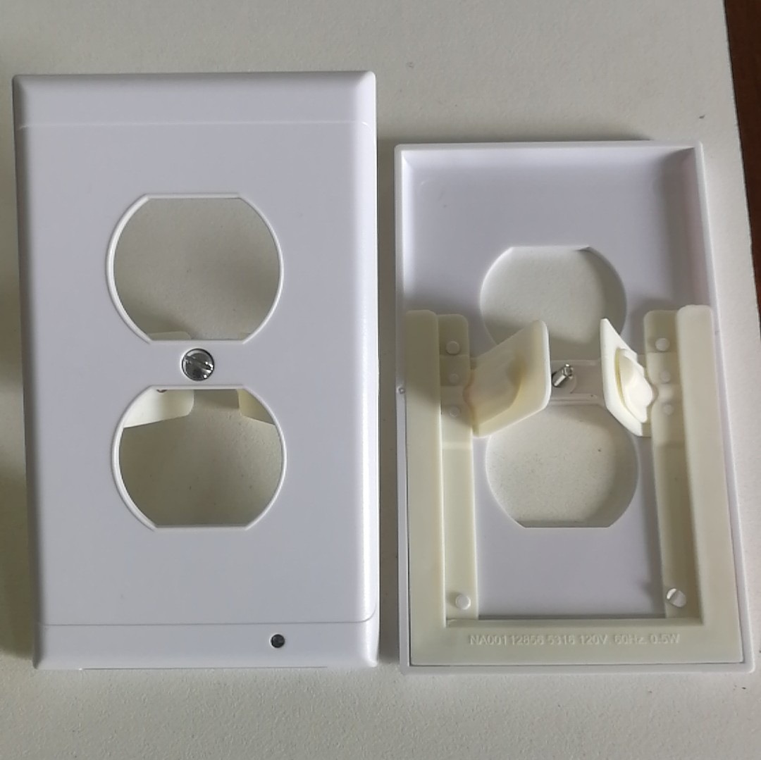 Last Day 50%OFF💡Outlet Wall Plate With Night Lights-No Batteries or Wires-EchoDecor