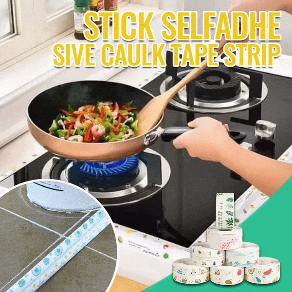 🤩Magic Anti-Mold Peel & Stick Selfadhe Sive Caulk Tape Strip-EchoDecor