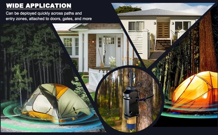 Perimeter Trip Alarm (Camp Safe Alarm)-EchoDecor