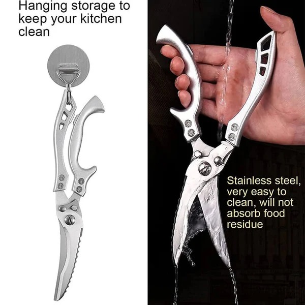🔥Kitchen Gifts🔥Heavy Duty Stainless Steel Bone-Cut Scissors🔥🔥-EchoDecor