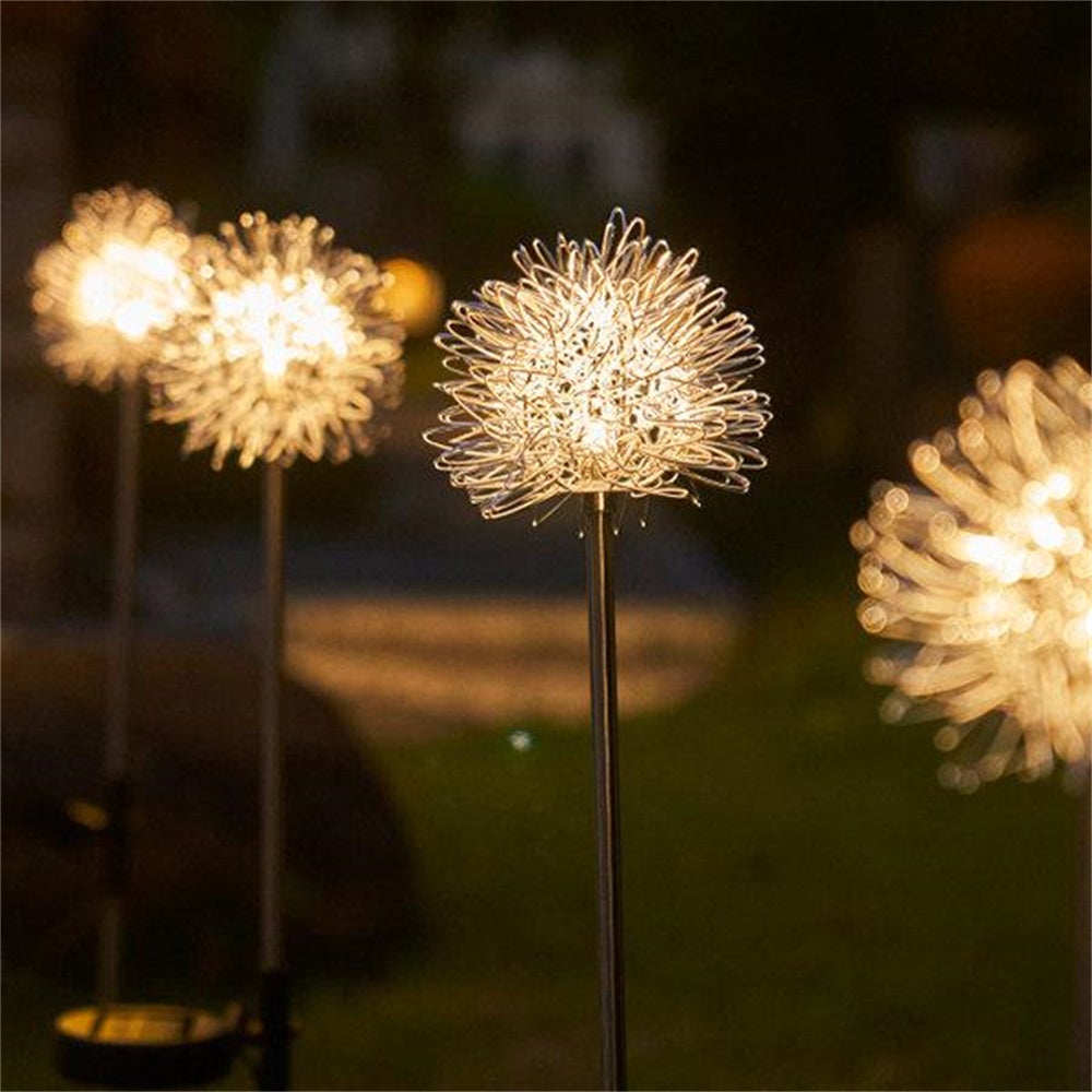 2 Pack Solar Dandelion Garden Lights-EchoDecor