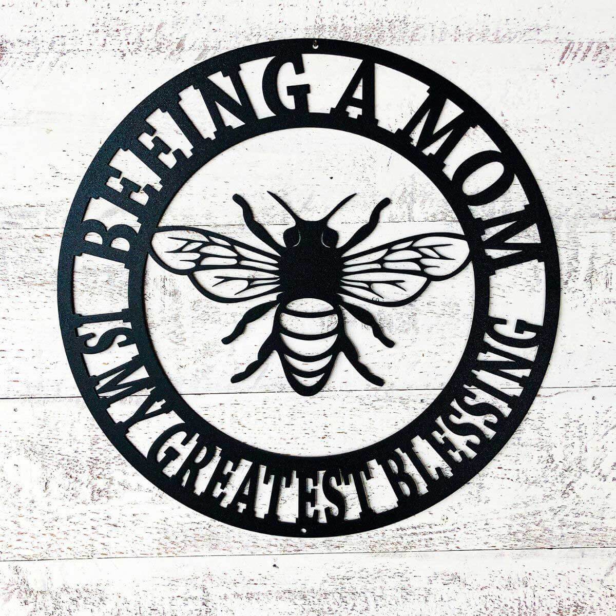 Beeing A Mom Wall Art-EchoDecor