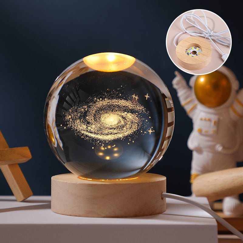 🌠Glowing Crystal Ball Night Light💝-EchoDecor