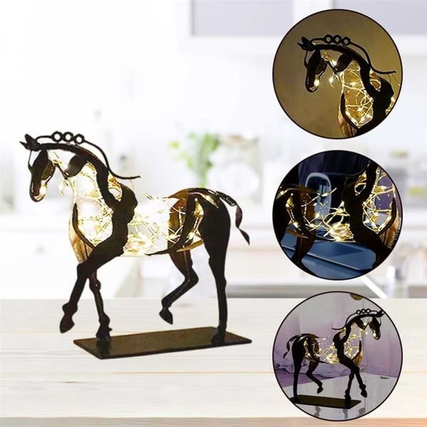 (Hot Sale 50% OFF!!)✨Handmade Adonis Metal Horse Sculpture🐎-EchoDecor