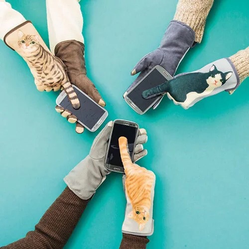 🔥🐱Outdoor Touchscreen Protective Cat Gloves-EchoDecor