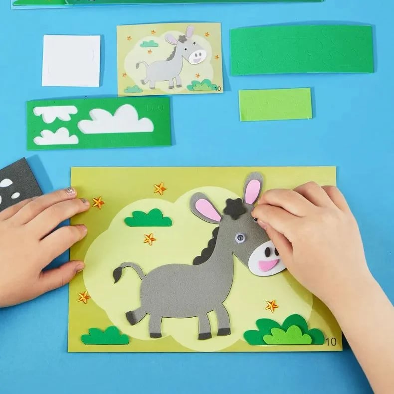 🔥LAST DAY 50% OFF-Cartoon EVA Sticker Toys - BUY 2 FREE SHIPPING-EchoDecor