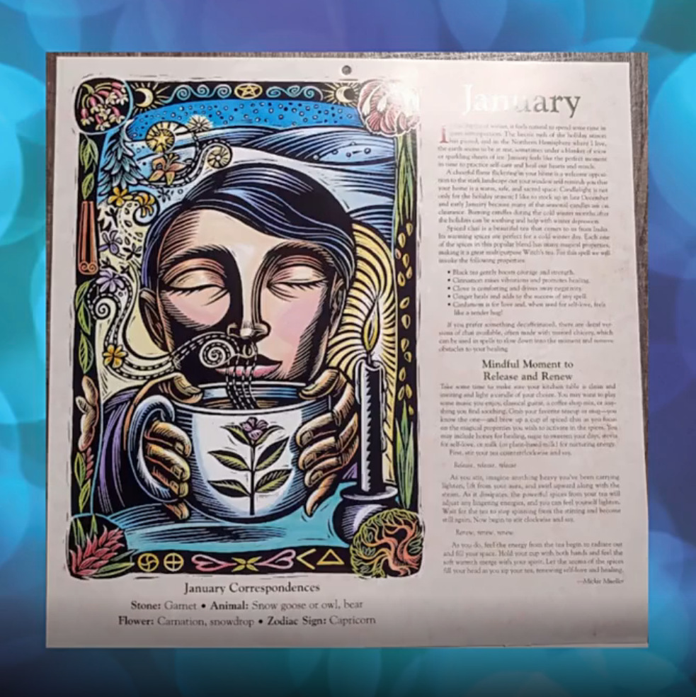 🎅Christma Hot Sale - 2023 Witches Calendar Articles Decor Home -EchoDecor