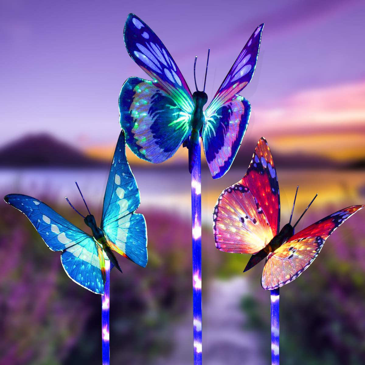 🦋(3PCS) Outdoor Solar Butterfly Lights-EchoDecor