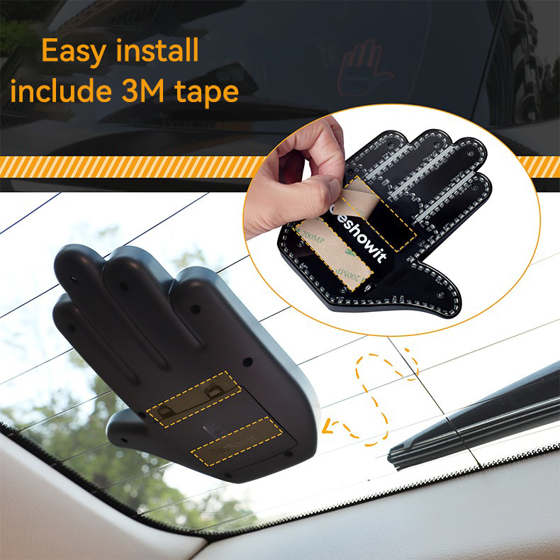 Car Led Finger Gesture Remote Control Lights-EchoDecor