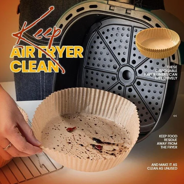 🔥Last Day 48% OFF🔥Air Fryer Disposable Paper Liner -EchoDecor