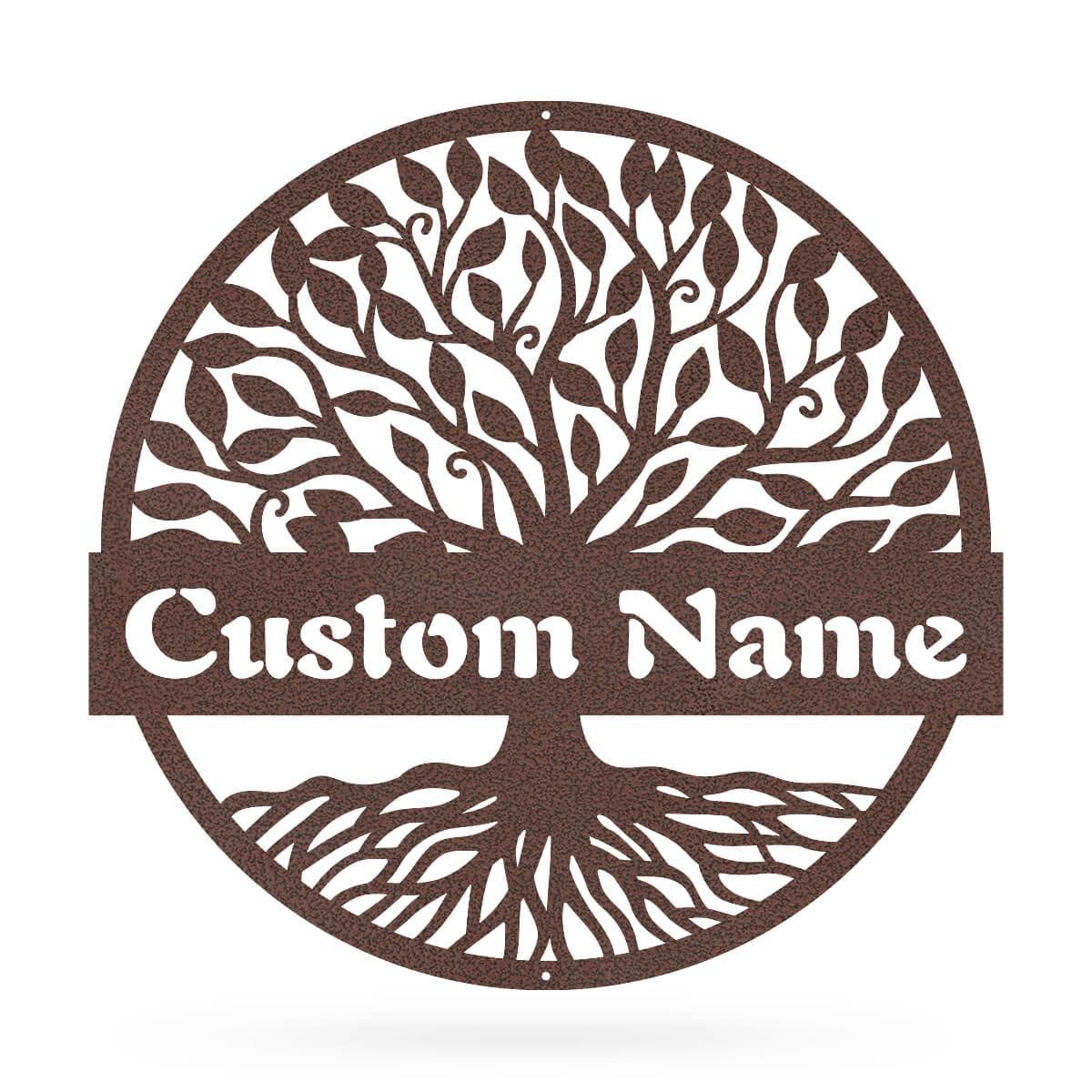 Tree of Life Monogram-EchoDecor