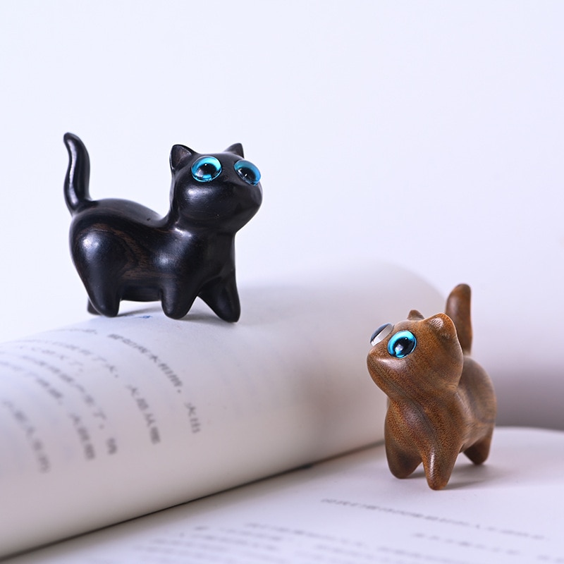Kawaii Cat Miniature Figurines-EchoDecor