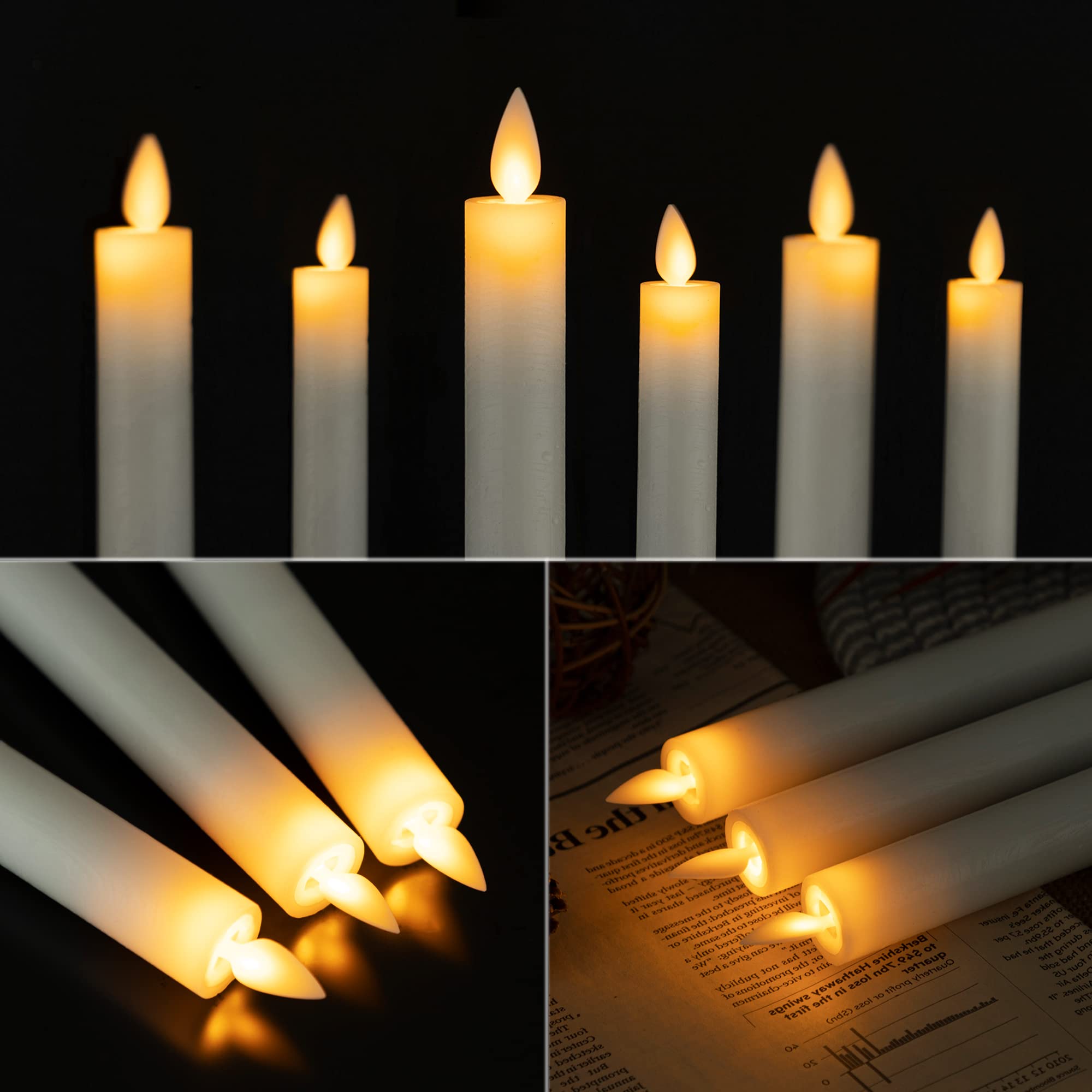 🔥Hot Sale-New Simulation Flameless LED Electronic Candles-EchoDecor