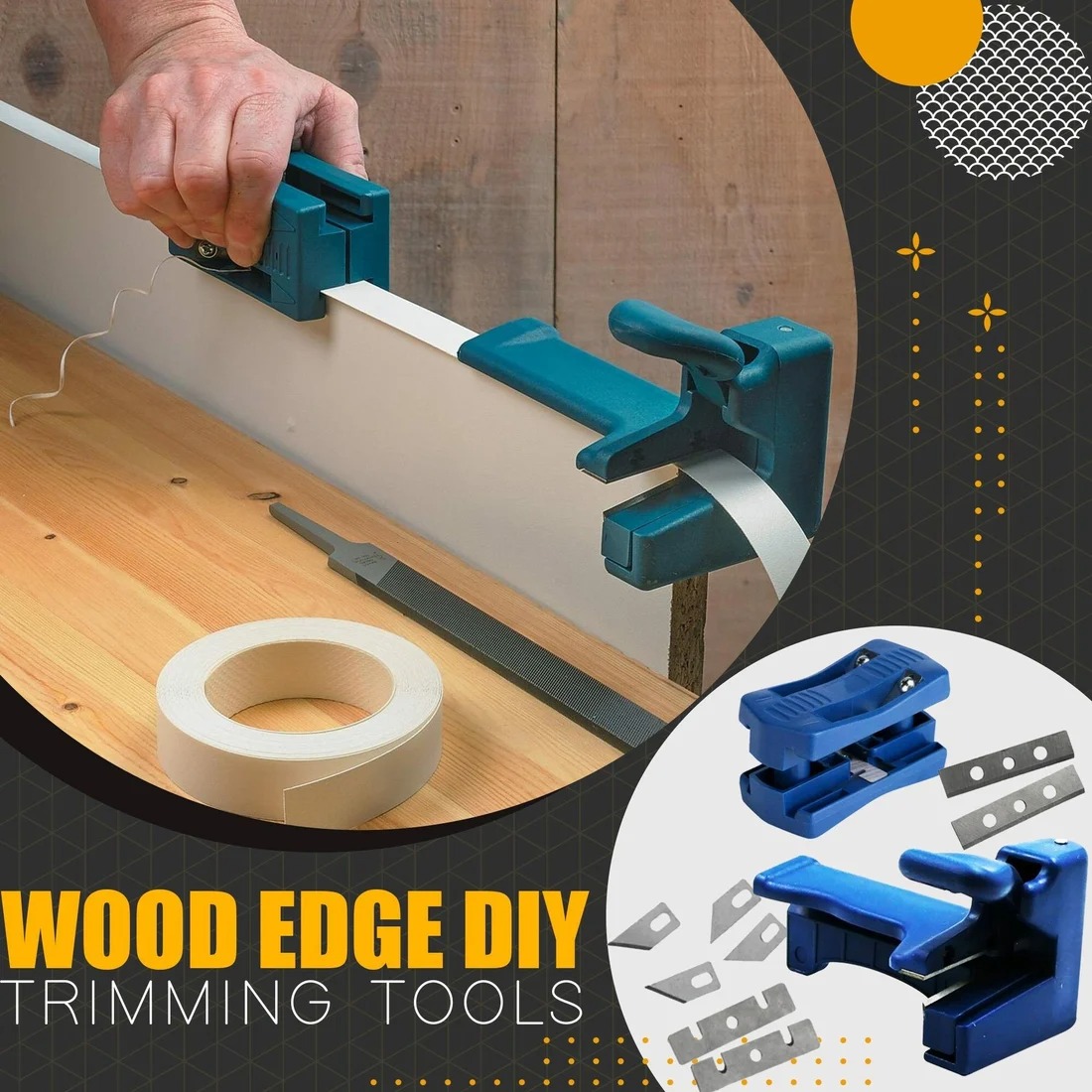 Wood Edge DIY Trimming Tools-EchoDecor