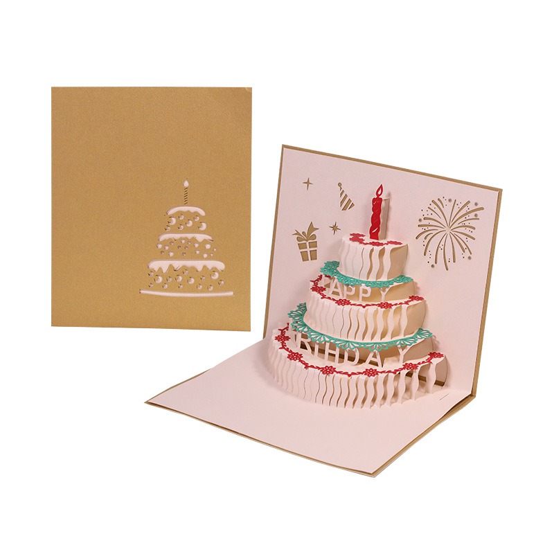 3D Pop Up Birthday Cards With Sound-EchoDecor