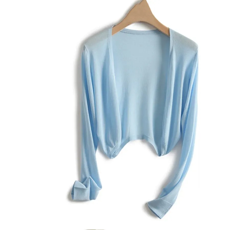 🔥2023 SUMMER SALE--WOMEN'S THIN ICE SILK COAT SHAWL