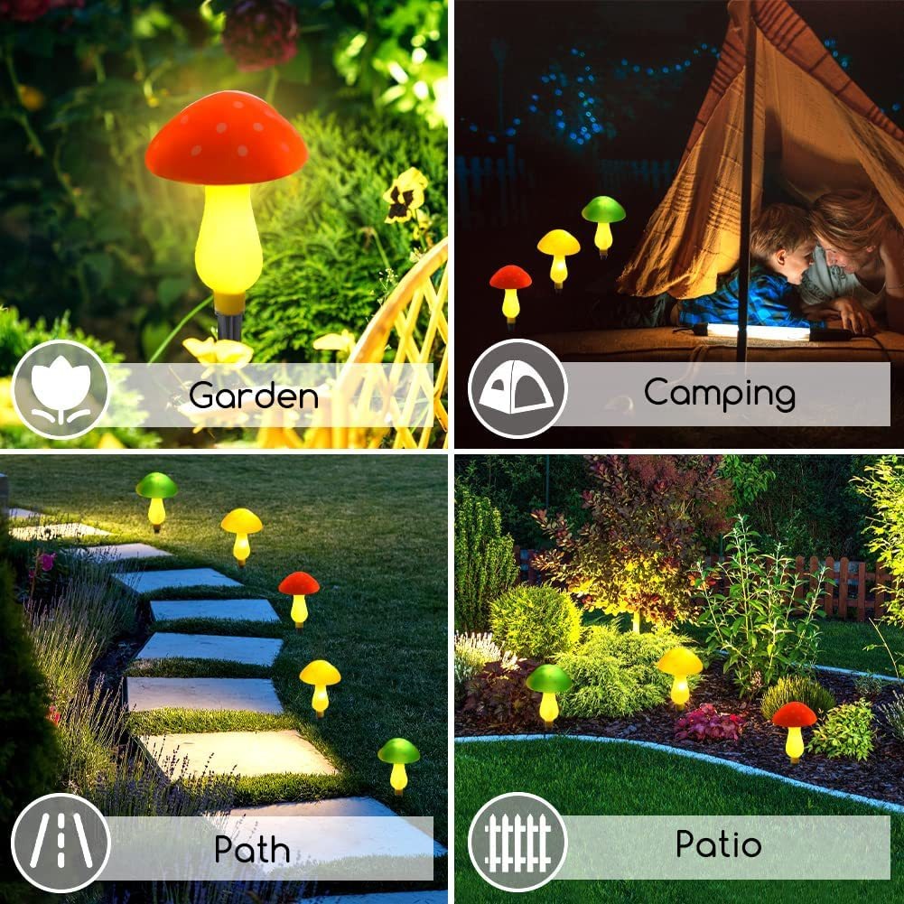 🍄Solar Mushroom Lights Garden Decor-EchoDecor