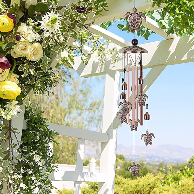 Retro Metal Wind Chime-EchoDecor