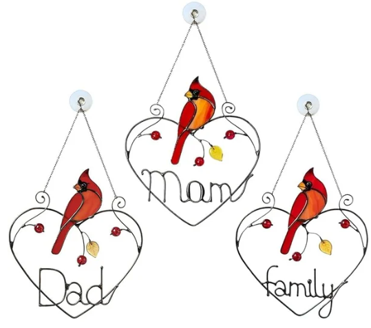 ❤️Cardinal Suncatcher - Gift for Loved🎁-EchoDecor