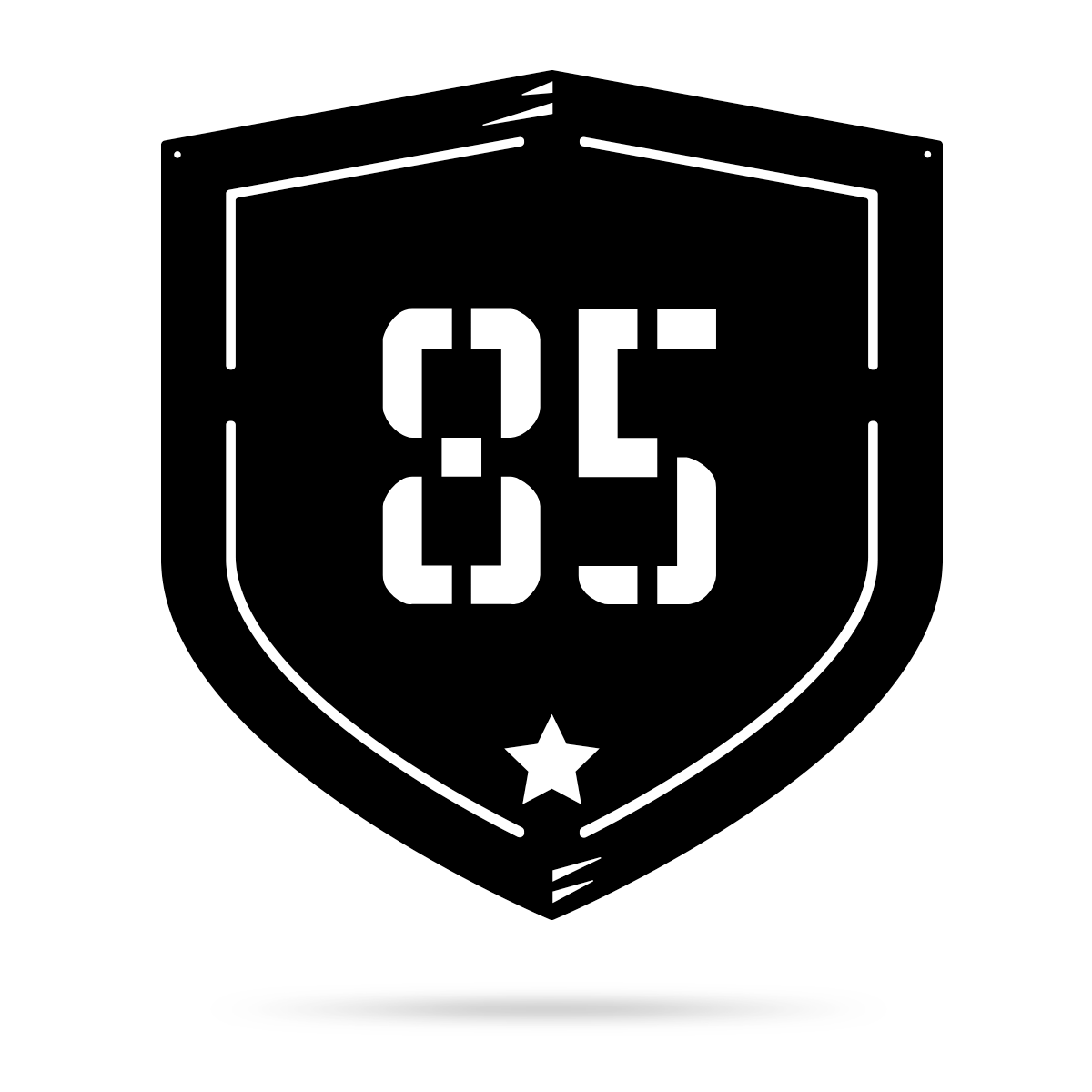 The Shield Monogram-EchoDecor