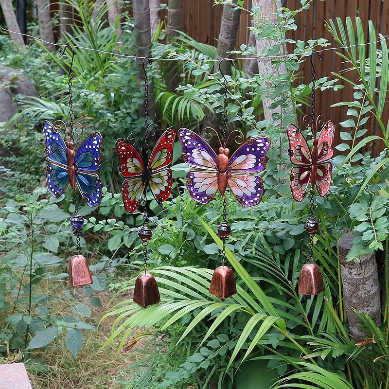 Butterfly Wind Chimes Hanging Decorations-EchoDecor