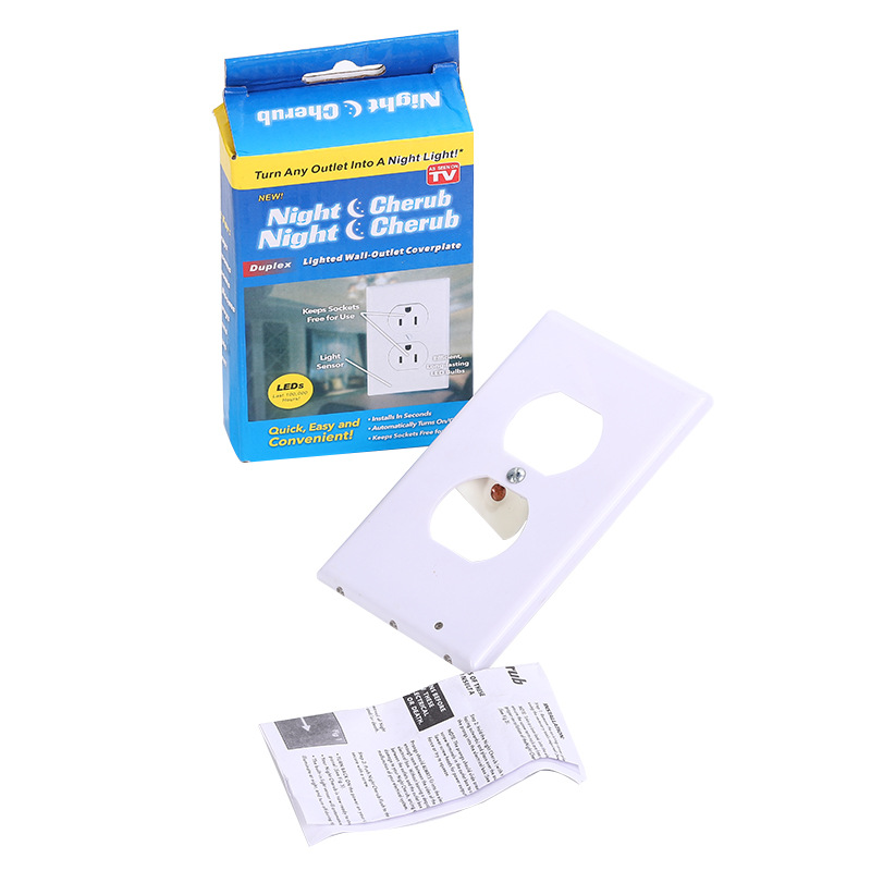 Last Day 50%OFF💡Outlet Wall Plate With Night Lights-No Batteries or Wires-EchoDecor