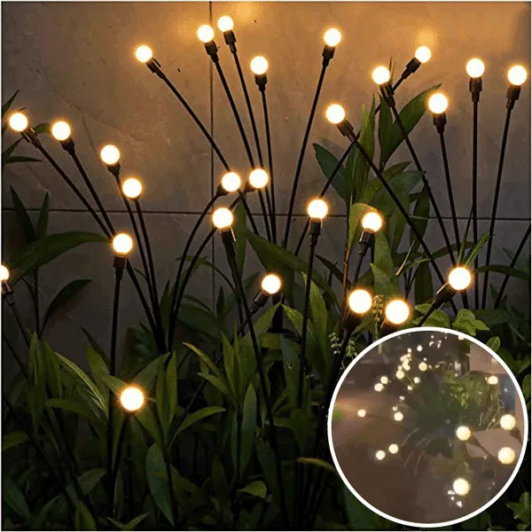 🌱Solar Powered Firefly Garden Light-EchoDecor