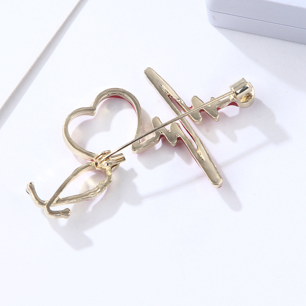 ✨Stethoscope Heartbeat Pin❤️-EchoDecor