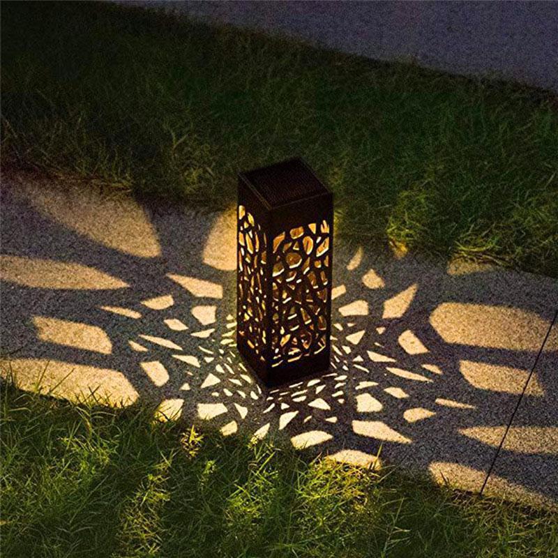 Solar Powered Vintage Garden Light-EchoDecor