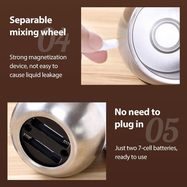 ✨🔥50% OFF-Stainless Steel Upgrade Magnetized Mixing Cup-EchoDecor