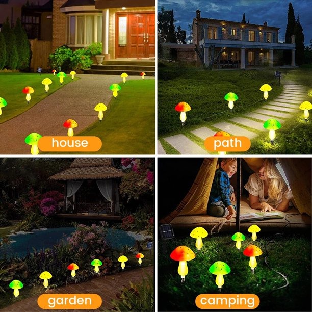 🍄Solar Mushroom Lights Garden Decor-EchoDecor