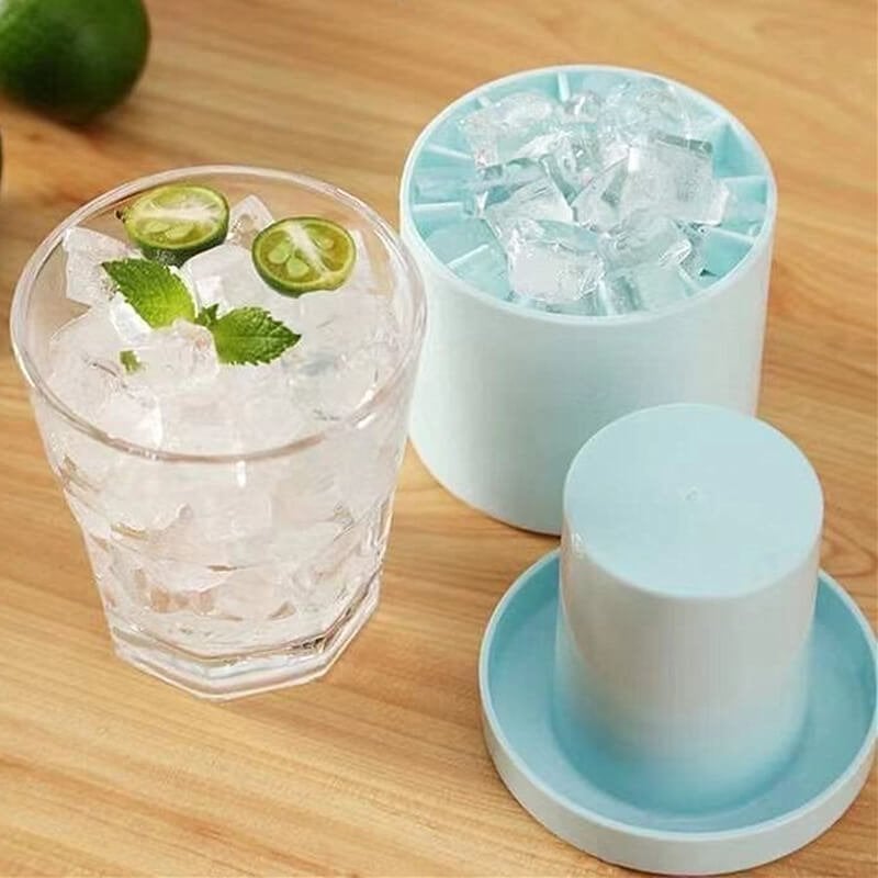 💥Silicone Ice Cube Maker Cup-EchoDecor